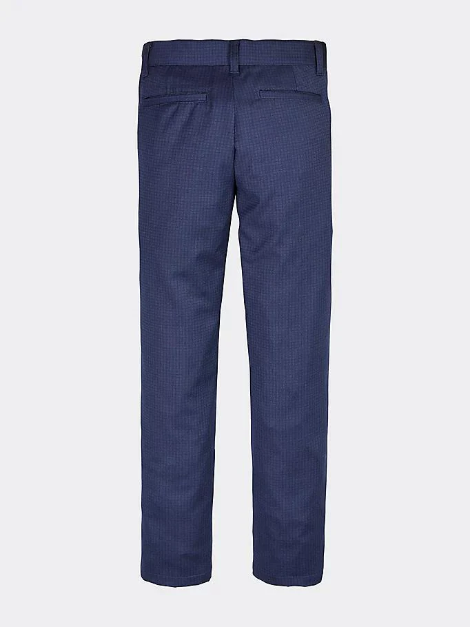 Tommy hilfiger  - Boys -  pants with micro check model - Image 4