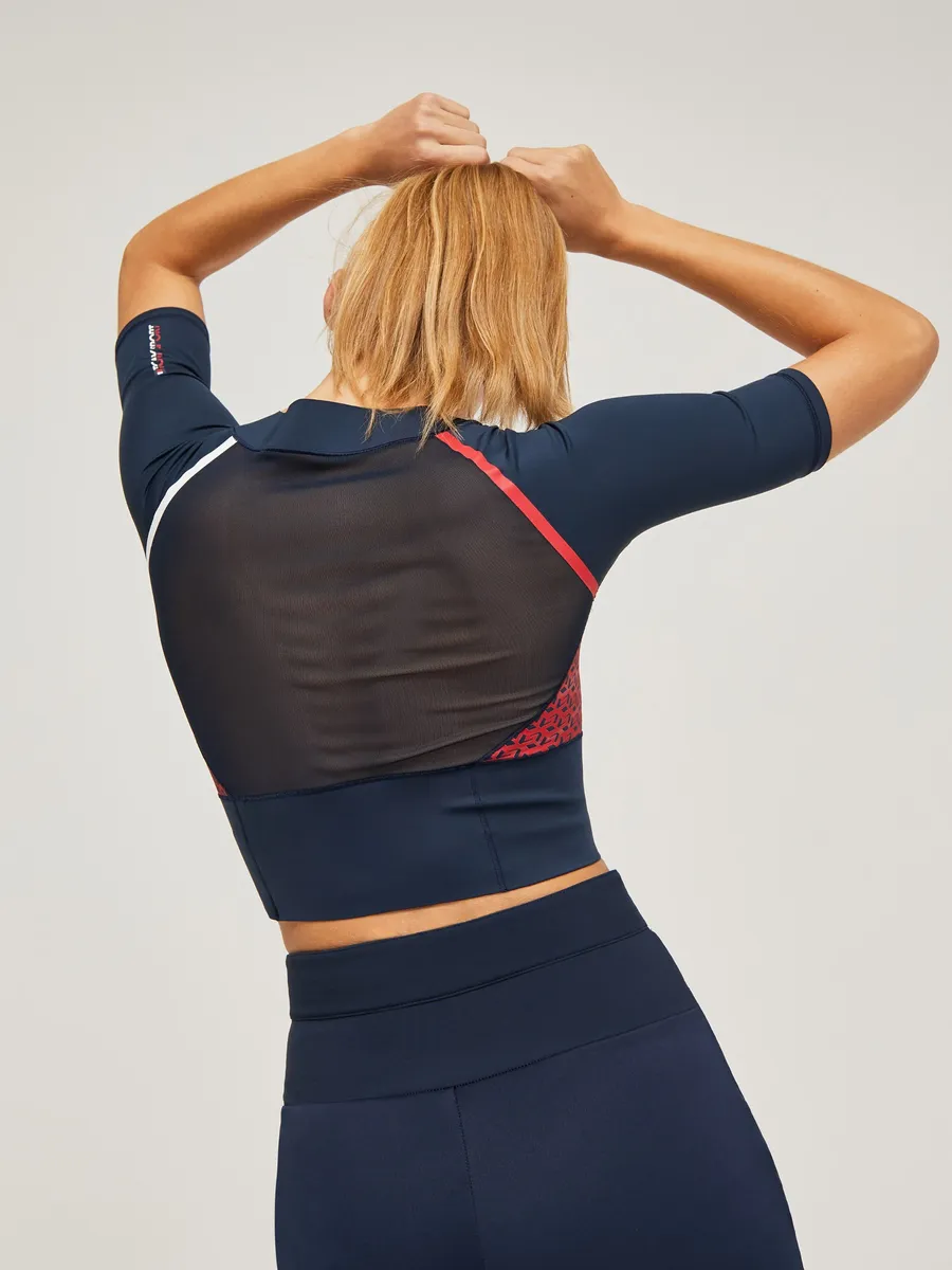 Tommy hilfiger - printed t-shirt bra with  - women - Image 4
