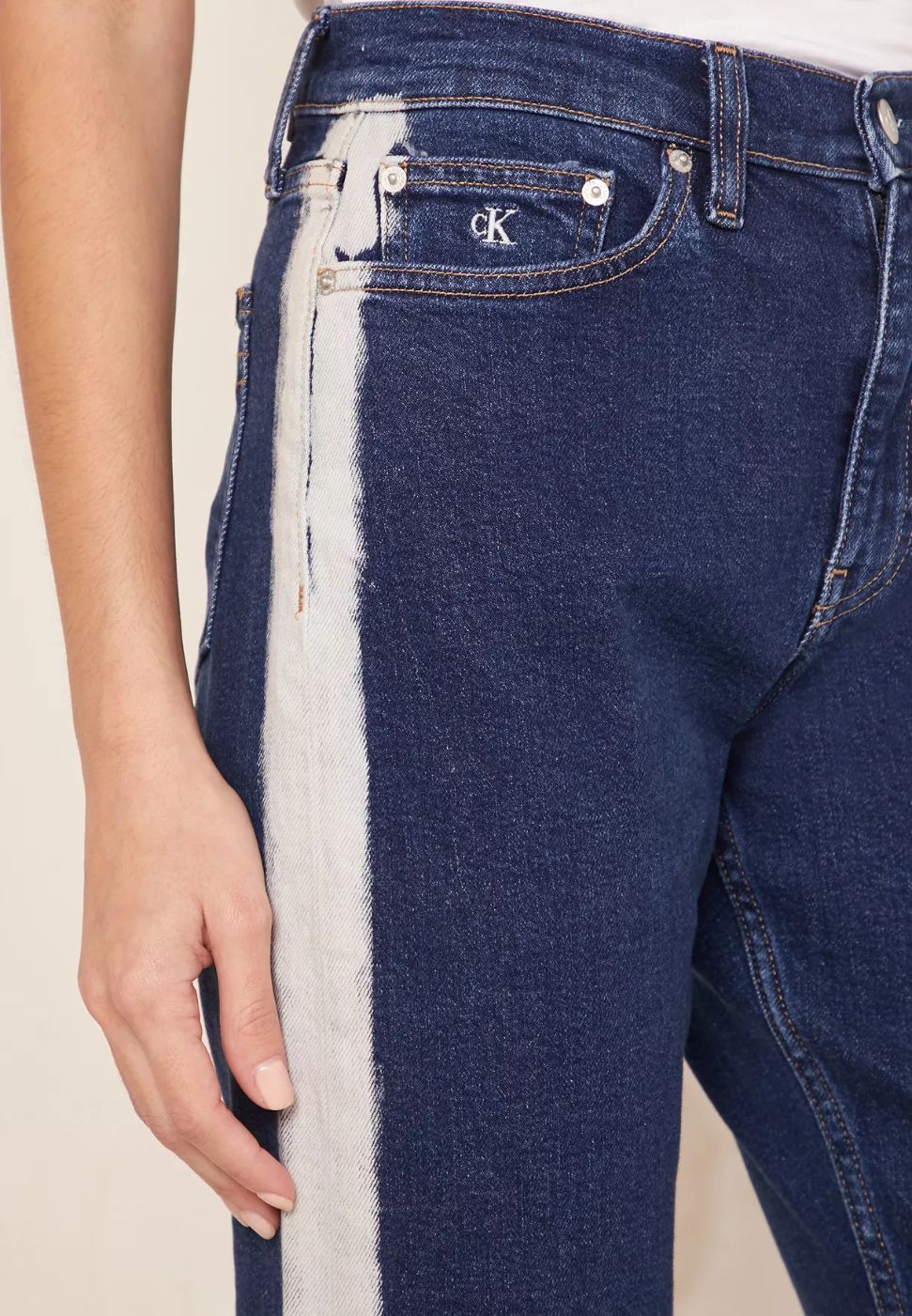 Calvin Klein Jeans - High Rise Straight Jeans - Image 7