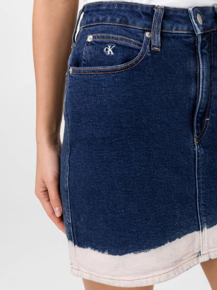 Calvin Klein Jeans - Denim Bibloo Skirt - Image 4