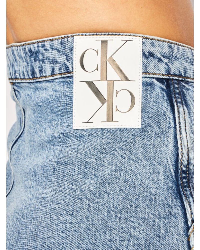 Calvin Klein Jeans - denim skirt button down utility skirt - women - Image 19