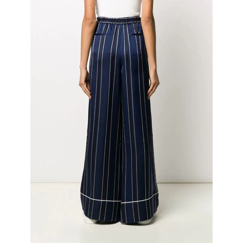 Tommy hilfiger collection - wide leg striped pants - women - Image 3