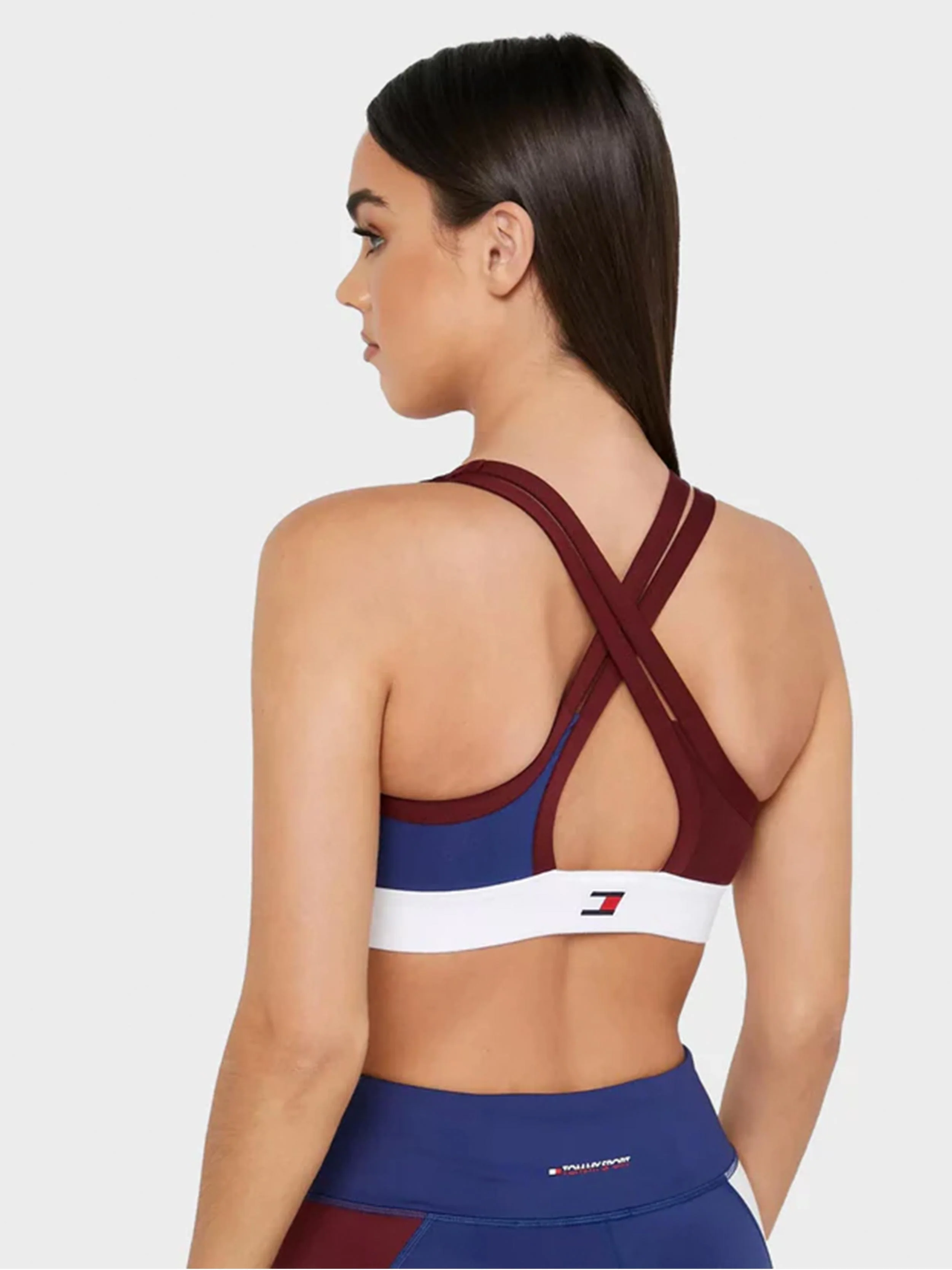 Tommy Hilfiger - Women'sLogo Low Support Bra - Image 3