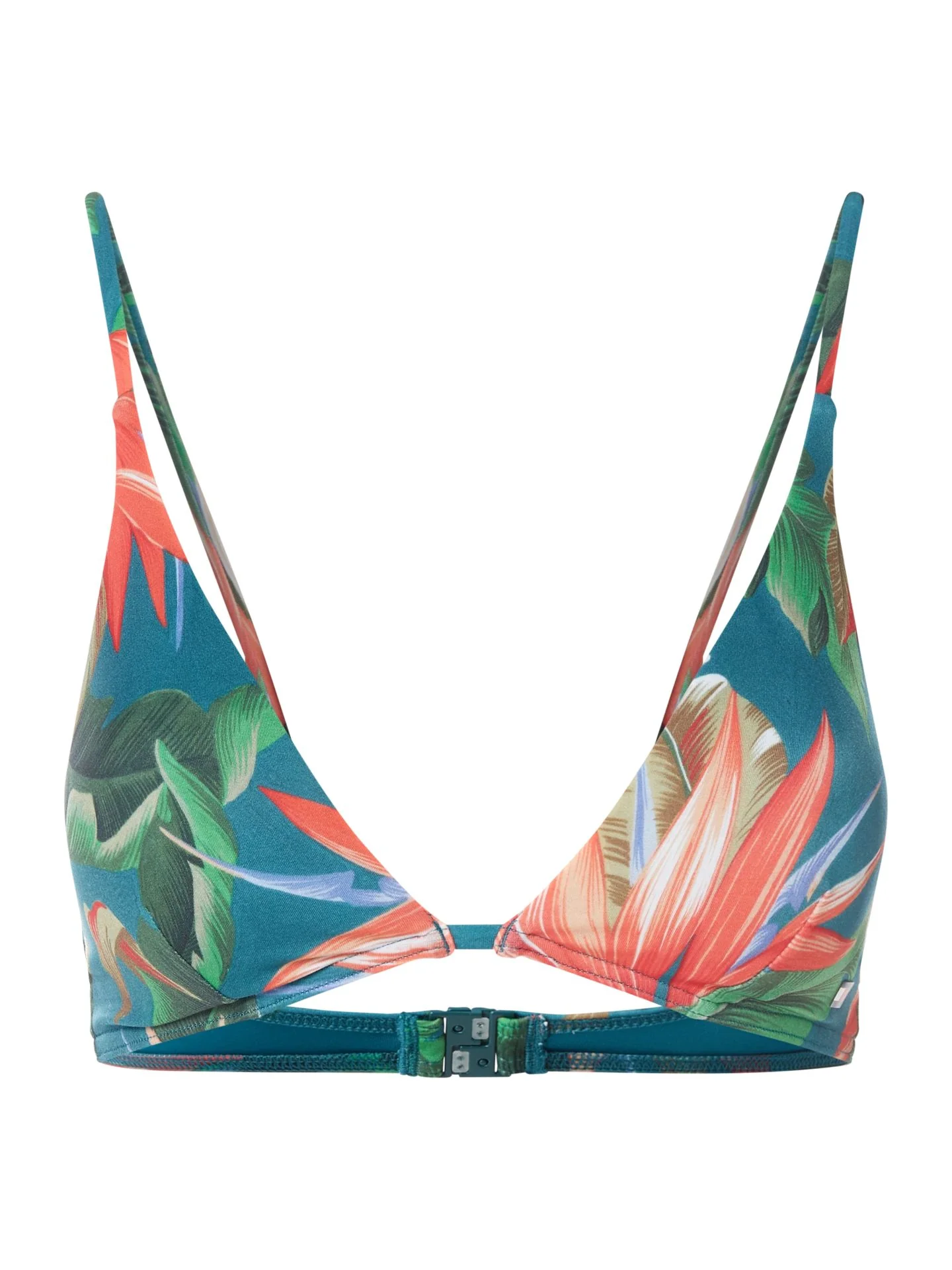 Tommy Hilfiger - Tropical Palm Print Triangle Bikini Top - Image 4