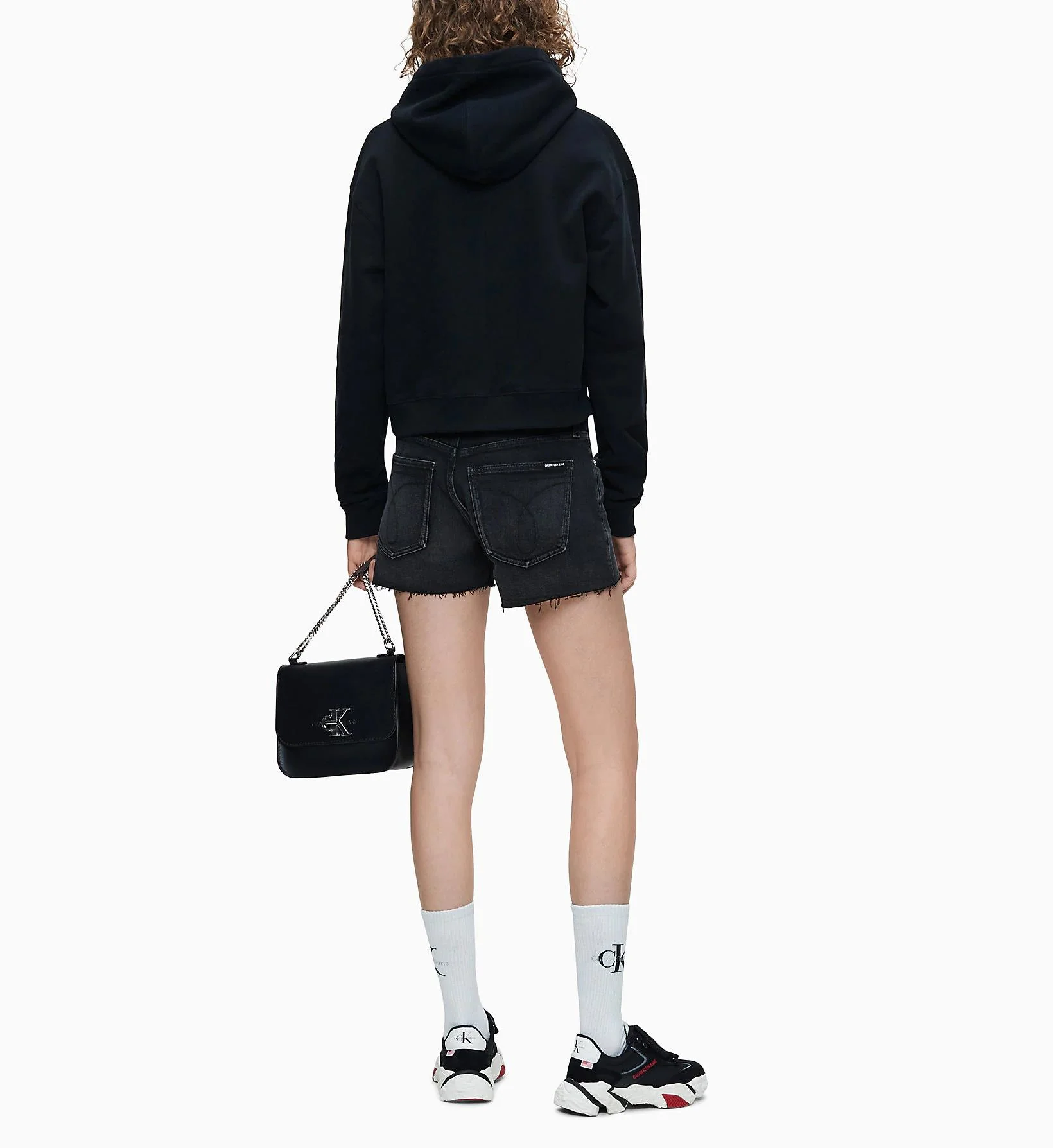 Calvin Klein Jeans - Tie Waist Denim Shorts - Image 11