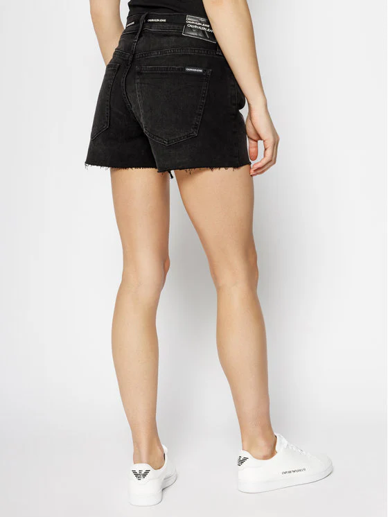 Calvin Klein Jeans - Tie Waist Denim Shorts - Image 8