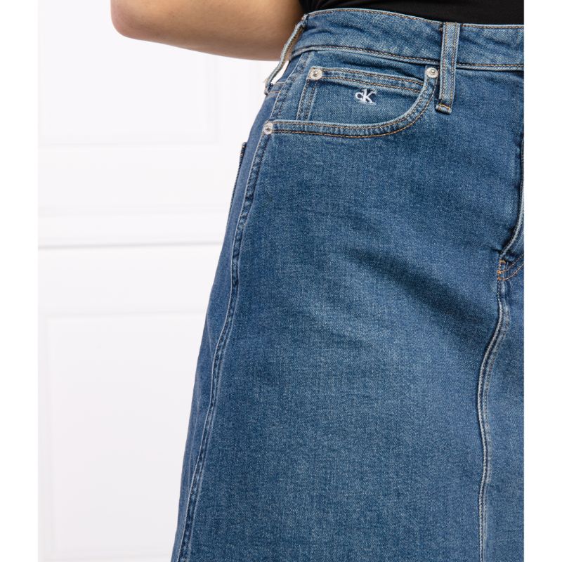 Calvin Klein Jeans - high rise mini skirt - women - Image 4