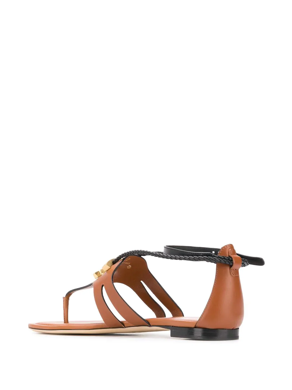 Tod's - Logo Plaque Thong Sandals - Image 6