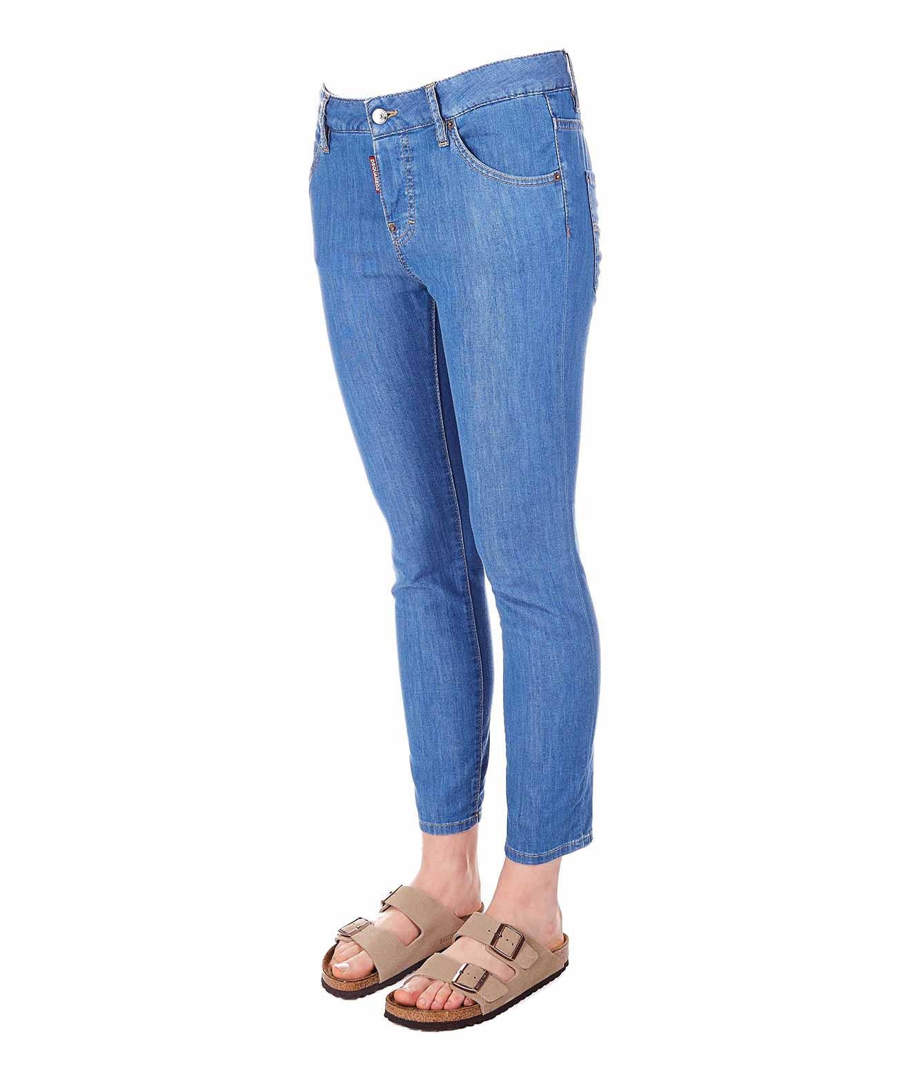 Dsquared2 - Cool Girl Cropped Jeans - Image 3