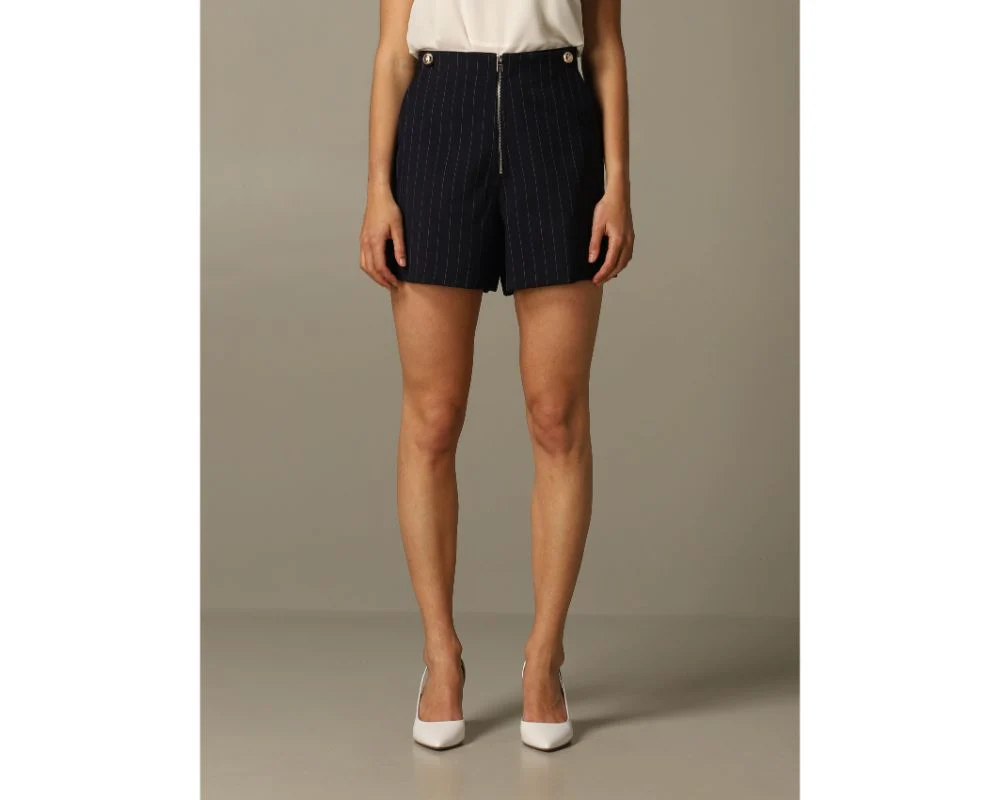 Tommy hilfiger collection - pinstripe crest tailored shorts
 - women - Image 2