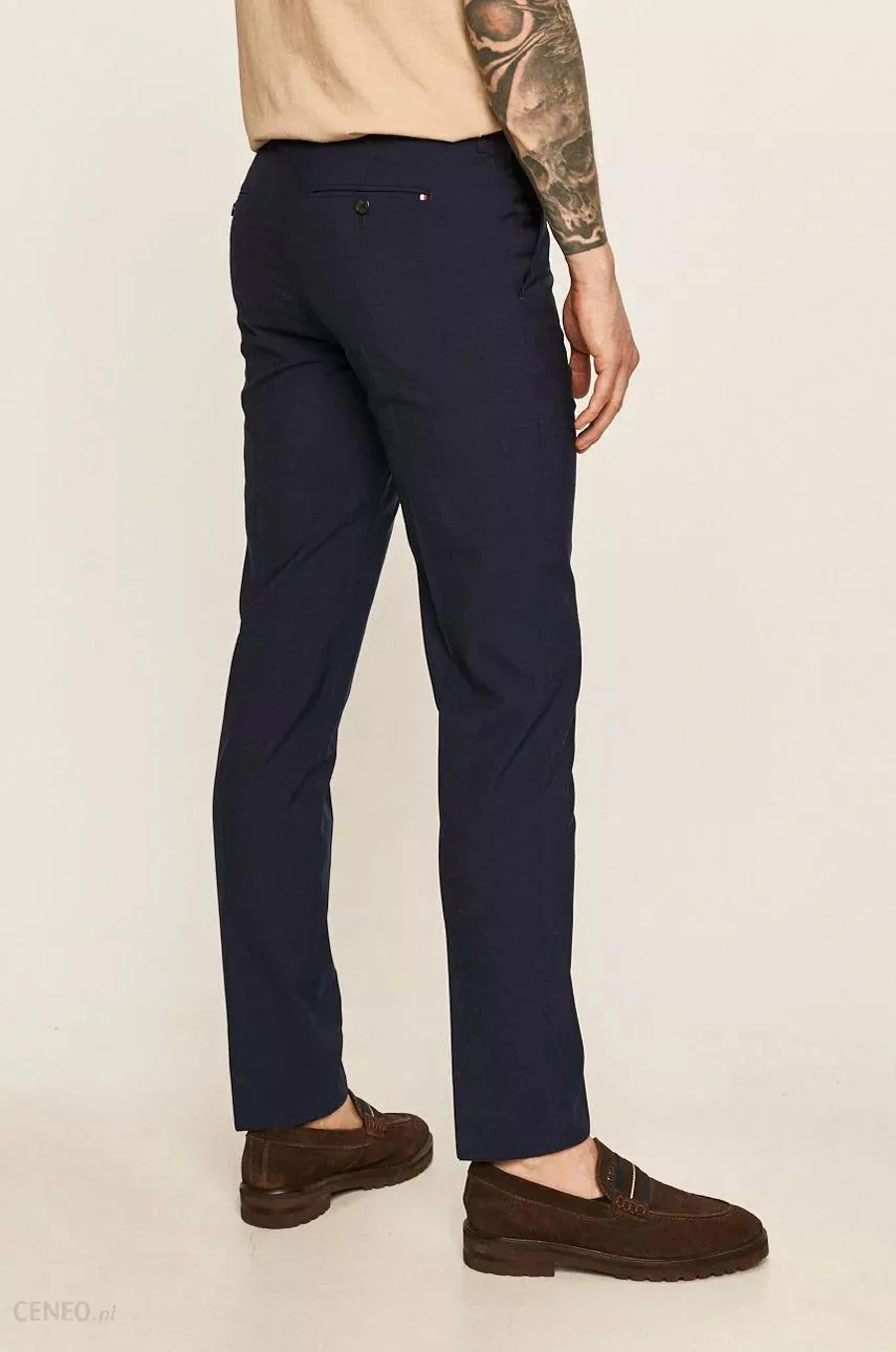 Tommy hilfiger - slim fit solid blend pant - men - Image 3