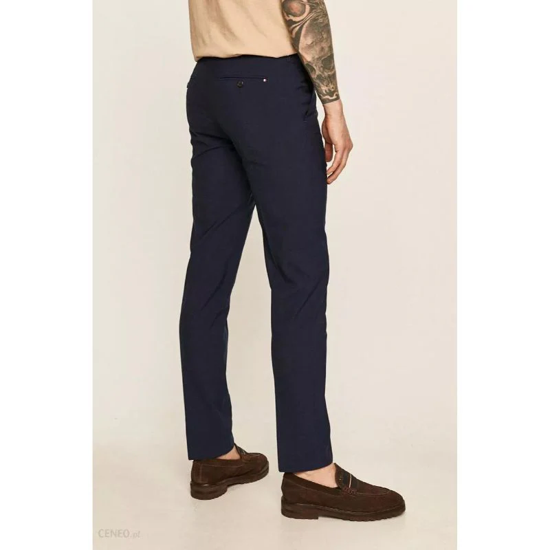 Tommy hilfiger - slim fit solid blend pant - men - Image 6
