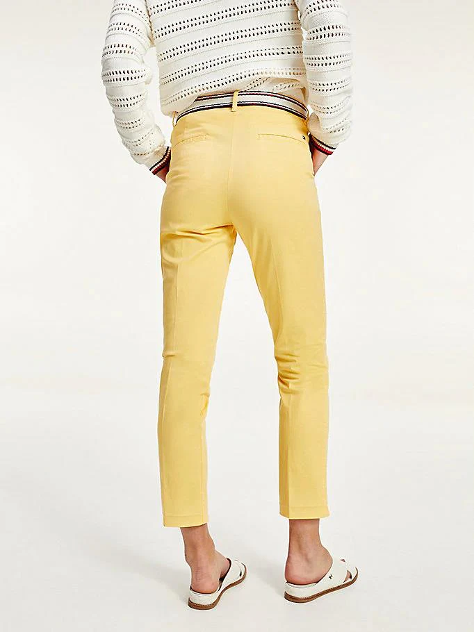 Tommy hilfiger - gmd cotton tencel slim pant , style ww0ww27274 - women - Image 17