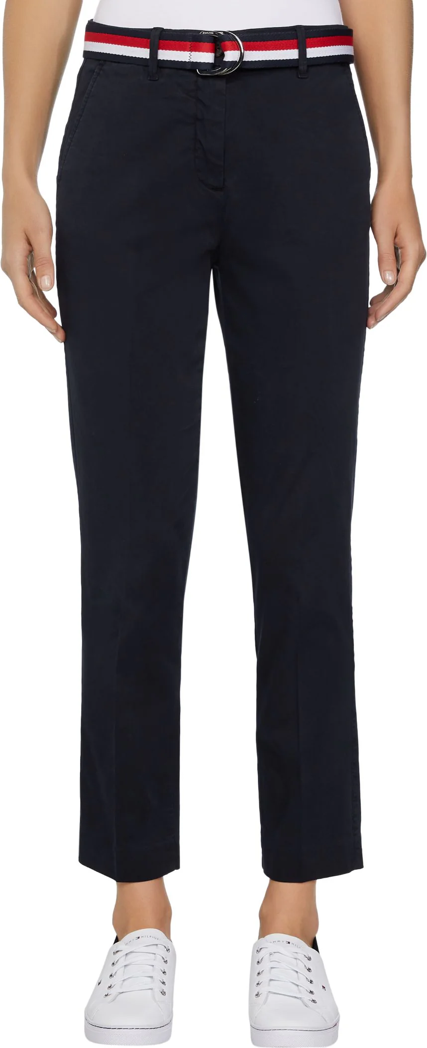 Tommy hilfiger - gmd cotton tencel slim pant , style ww0ww27274 - women - Image 3