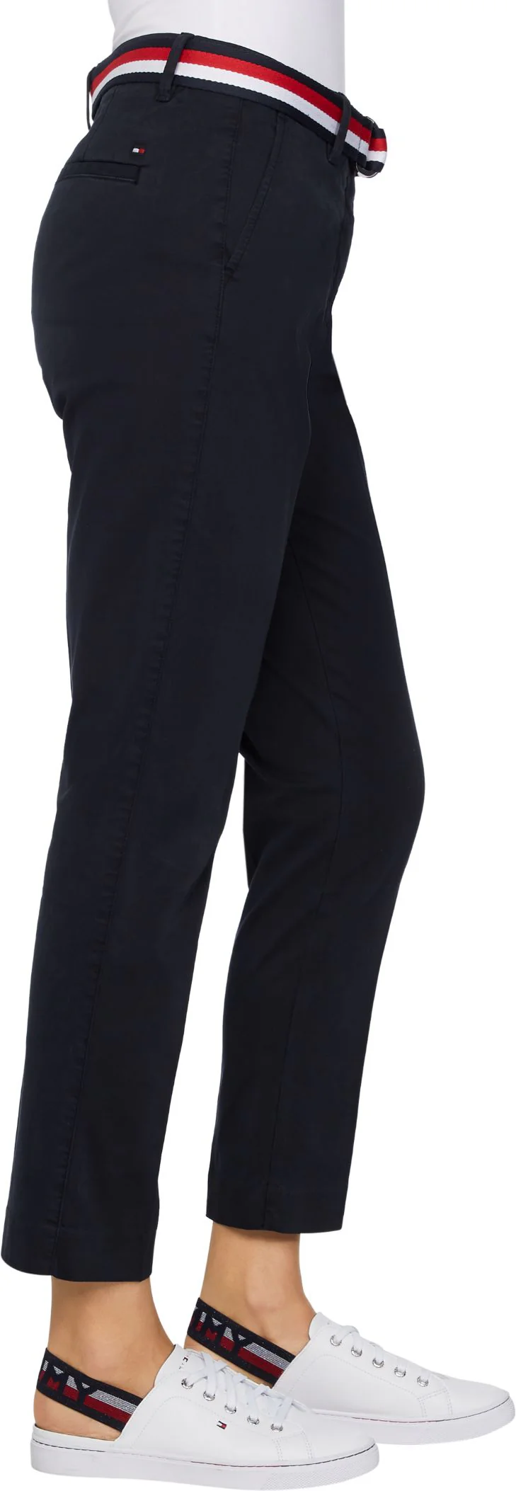 Tommy hilfiger - gmd cotton tencel slim pant , style ww0ww27274 - women - Image 5