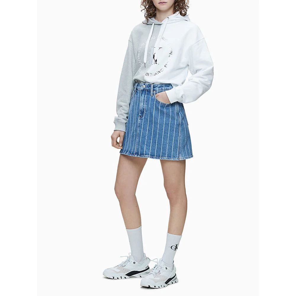 Calvin Klein Jeans - High Rise Denim Mini Skirt - Image 2