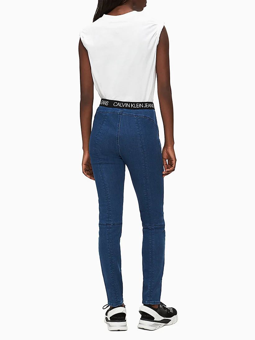Calvin Klein Jeans - Stretch Indigo Tencel Legging Skinny Fit - Image 2