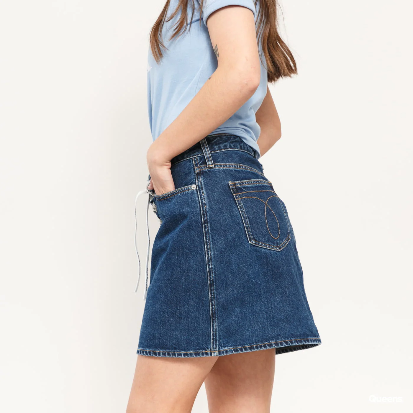 Calvin Klein Jeans - High Rise Mini Skirt - Image 5