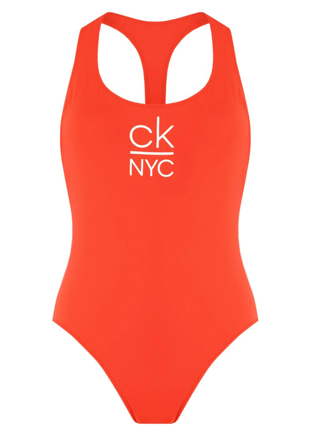 Calvin klein - Women's Racer Back One Piece Swimsuit - Image 4