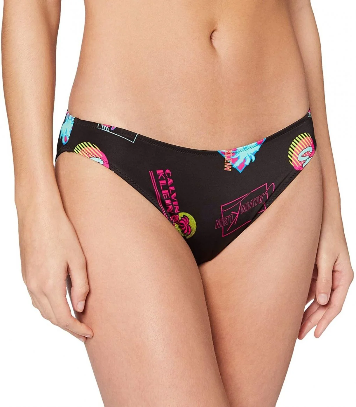 N Klein - Classic Bikini-Print Bottom - Image 2