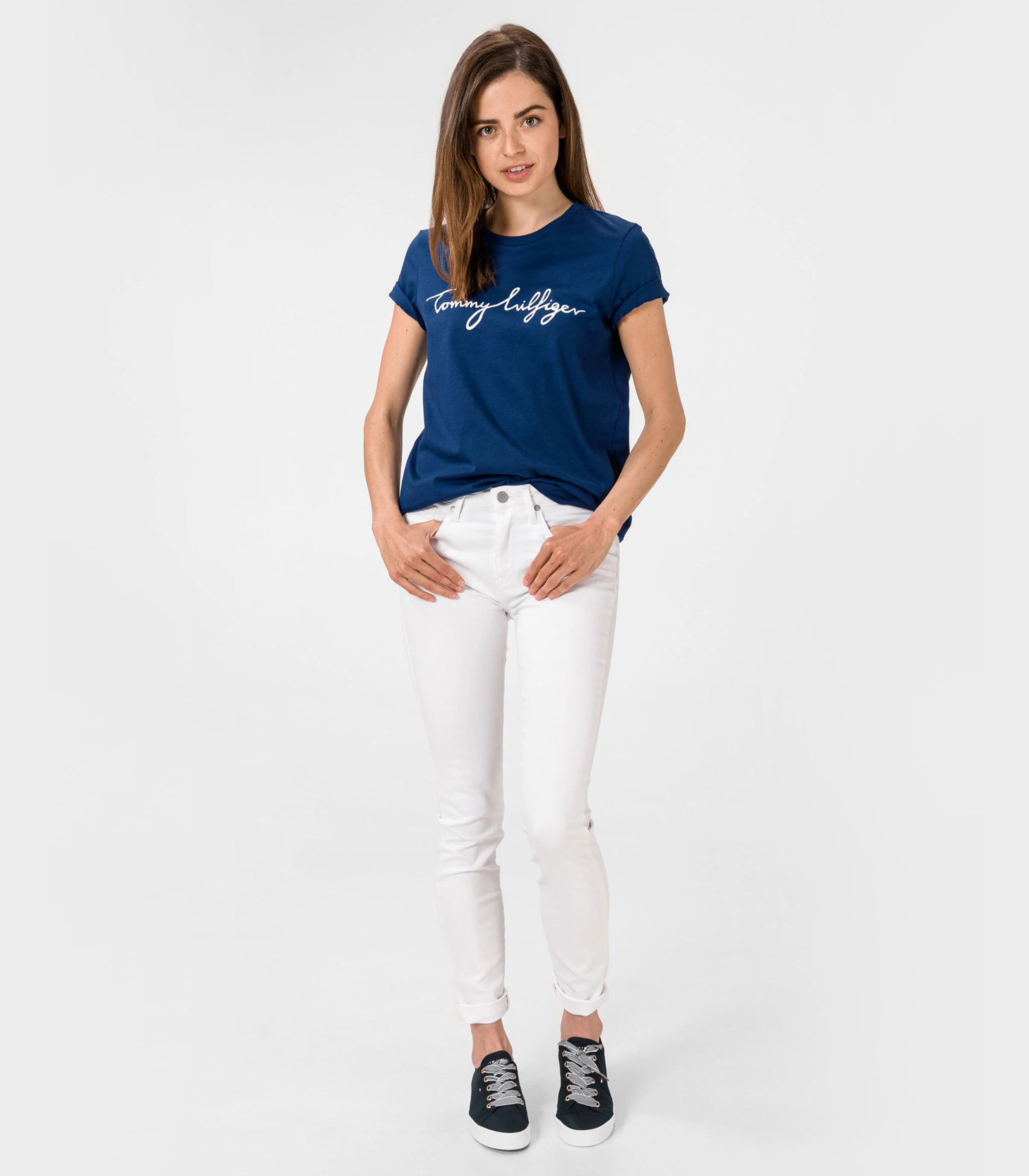 Tommy hilfiger - slim fit jeans como  - women - Image 10