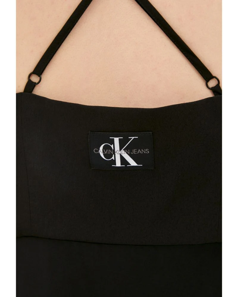 Calvin Klein Jeans - Cross Back Maxi Slip Dress - Image 4