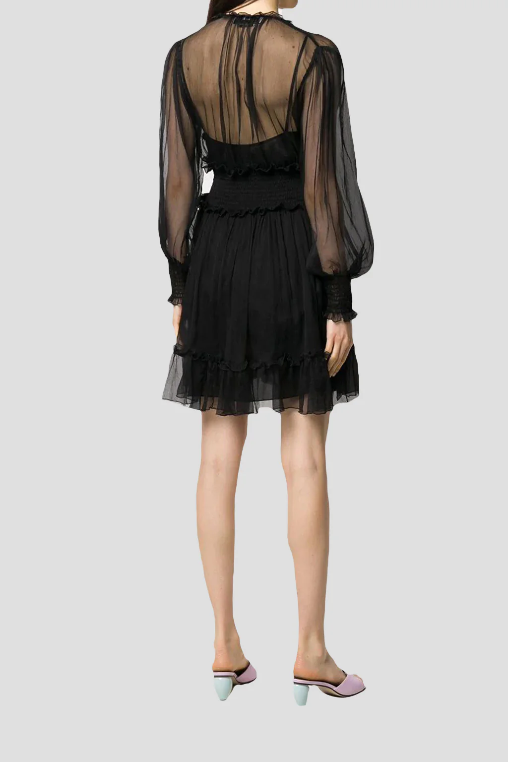 Msgm - Sheer Design Dress - Image 3