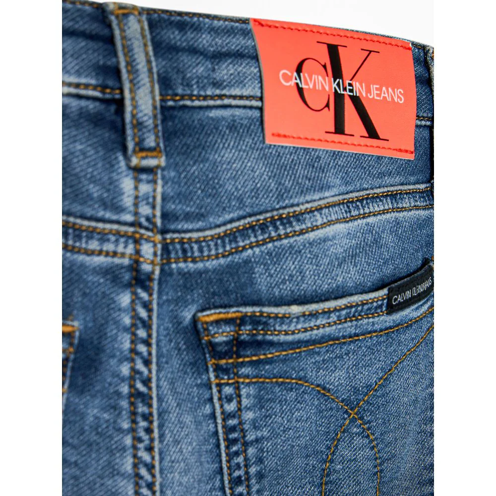 Calvin Klein  - Girls -  Skinny Athletic Fast Blue Jeans - Image 10