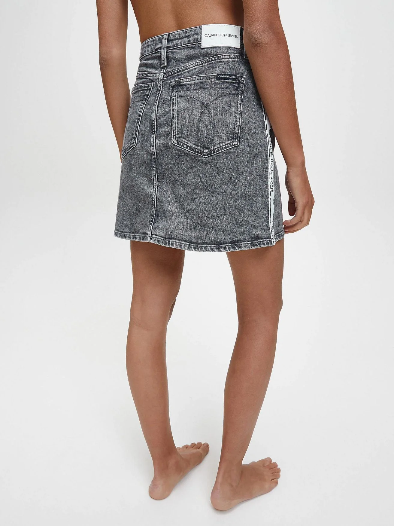 Calvin Klein Jeans - High Rise Mini Skirt , Style J20j215121 - Image 5