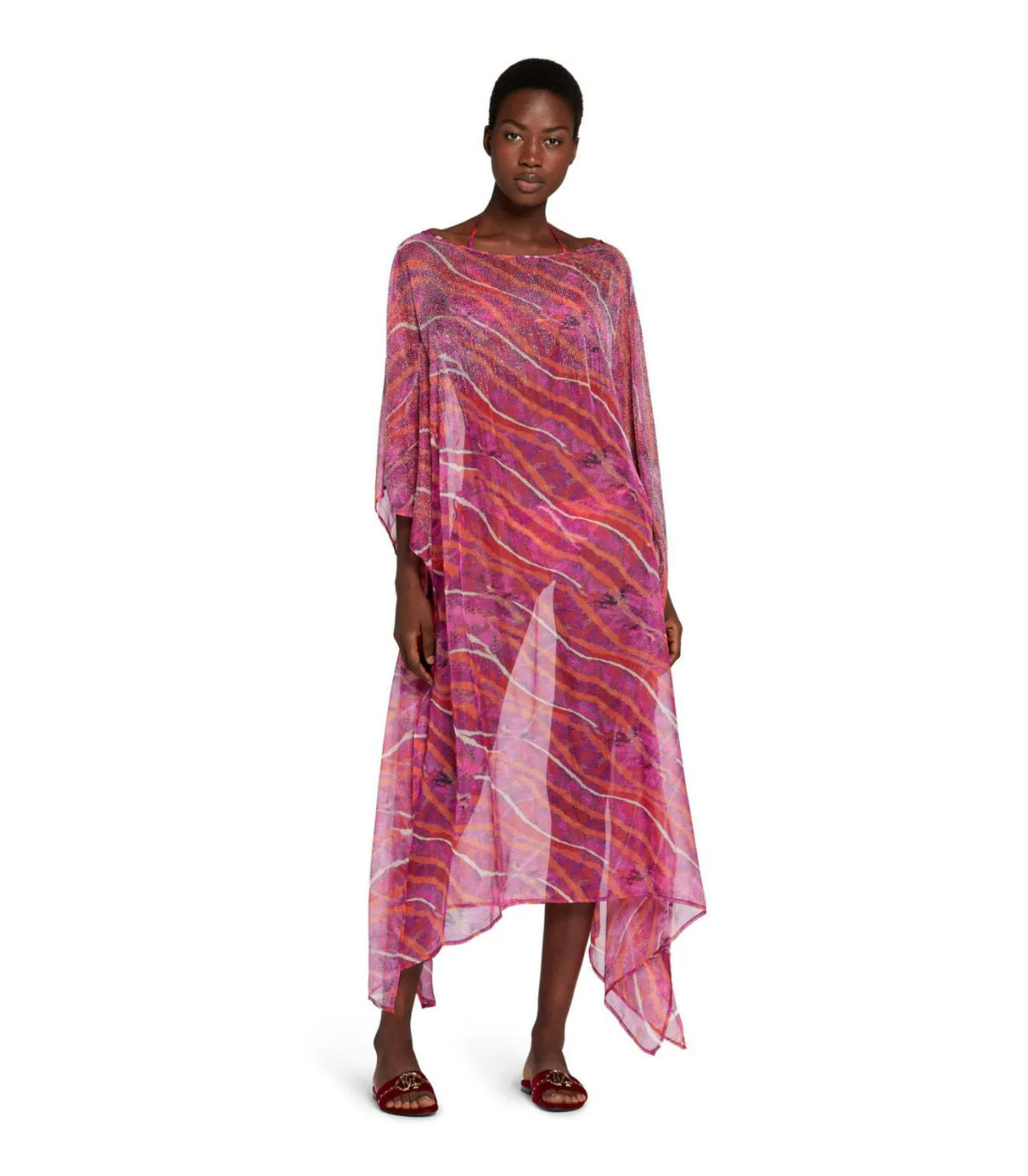 Roberto Cavalli - Graphic Print Silk Kaftan - Image 2