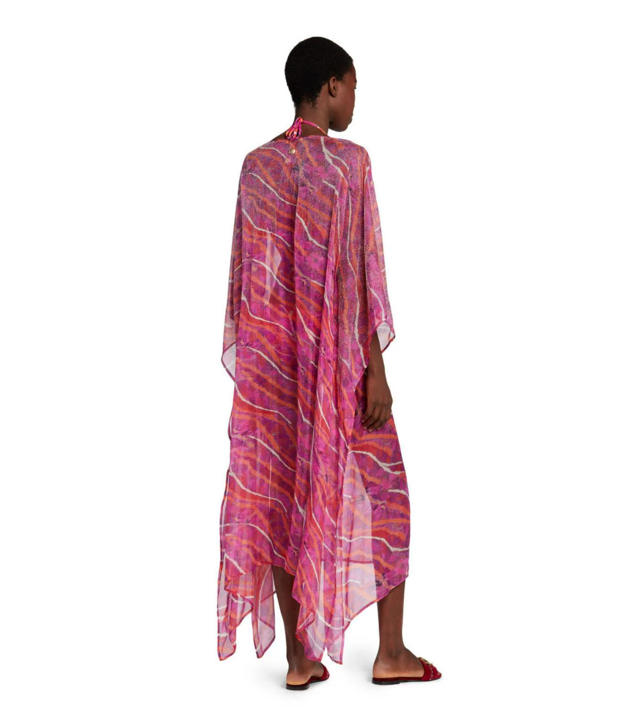 Roberto Cavalli - Graphic Print Silk Kaftan - Image 3