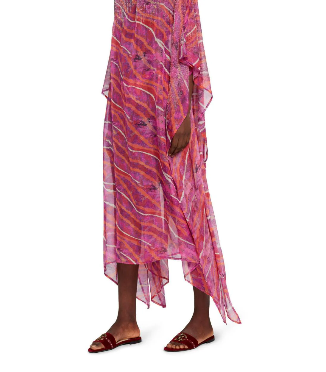 Roberto Cavalli - Graphic Print Silk Kaftan - Image 4