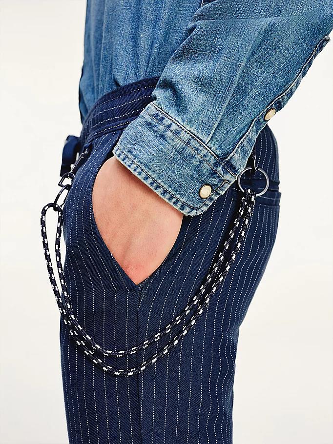 Tommy Hilfiger Jeans - Men's Scanton Pinstripe Track Pant - Image 4