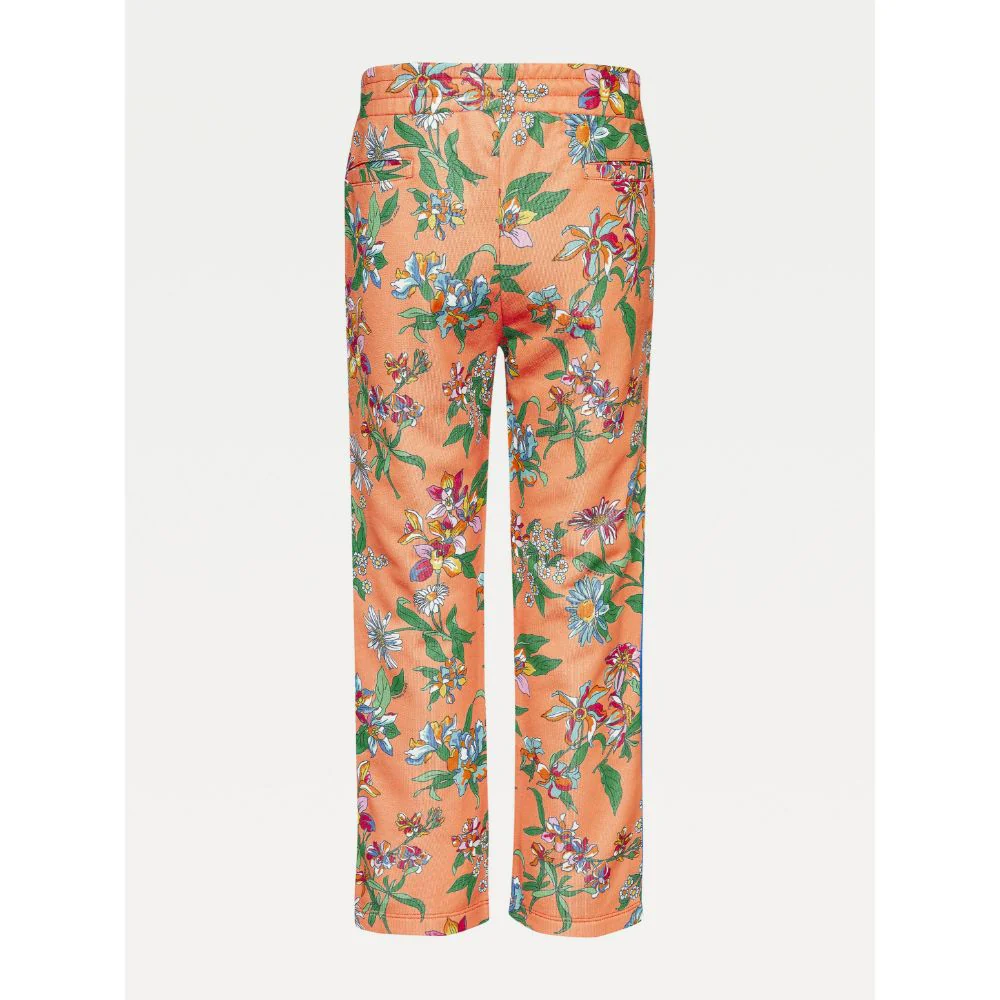 Tommy hilfiger  - Girls -  floral tape track pants - Image 3