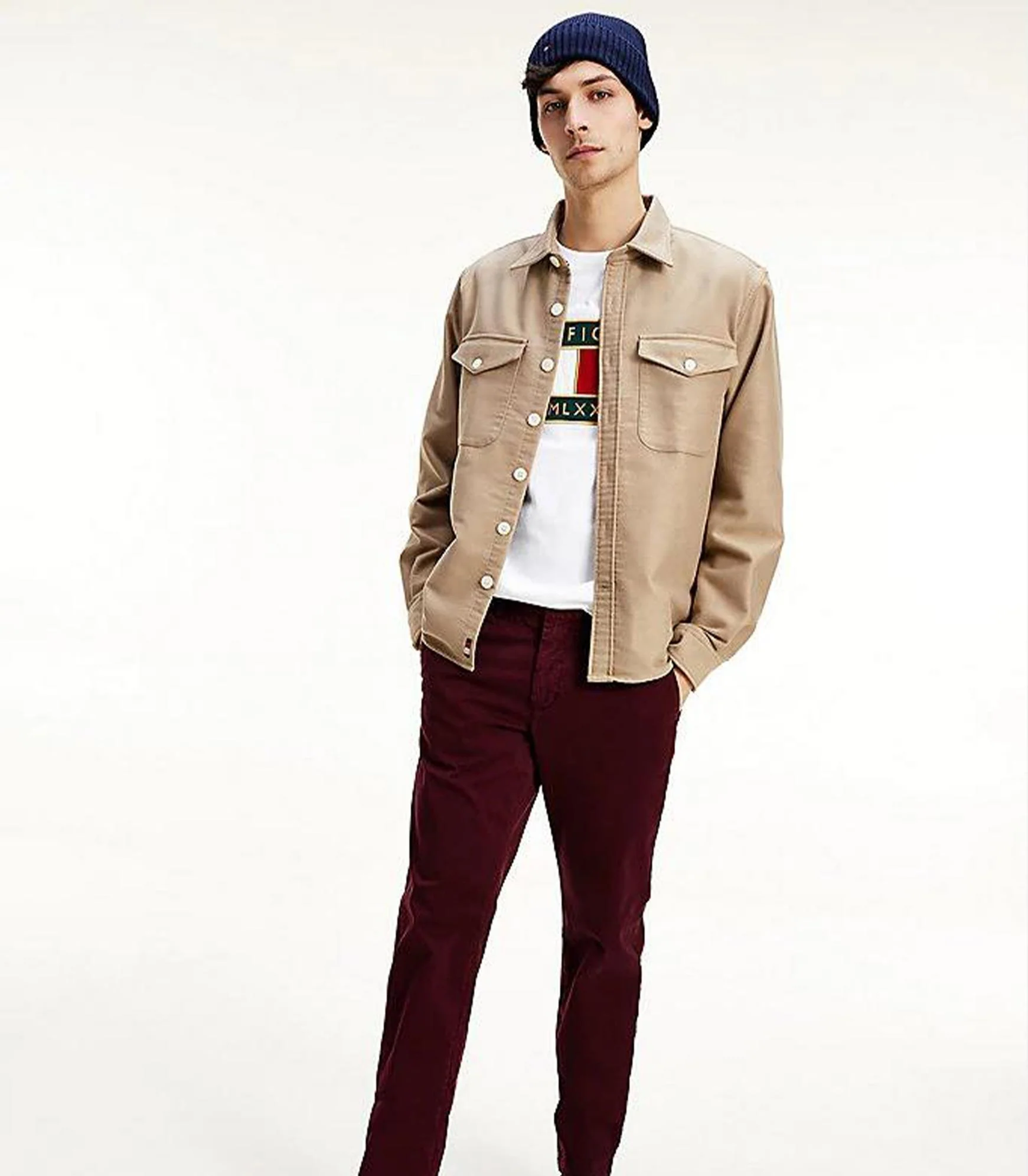 Tommy Hilfiger - Men's Denton Flex Satin Chino Pants - Image 4