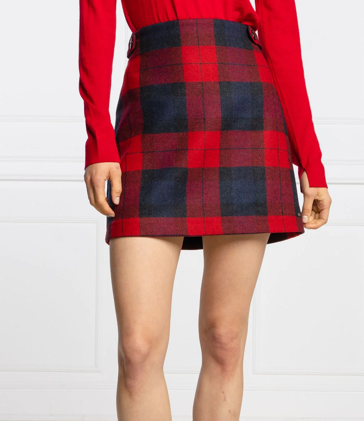 Tommy Hilfiger - Women's Wool Mini Skirt - Image 4