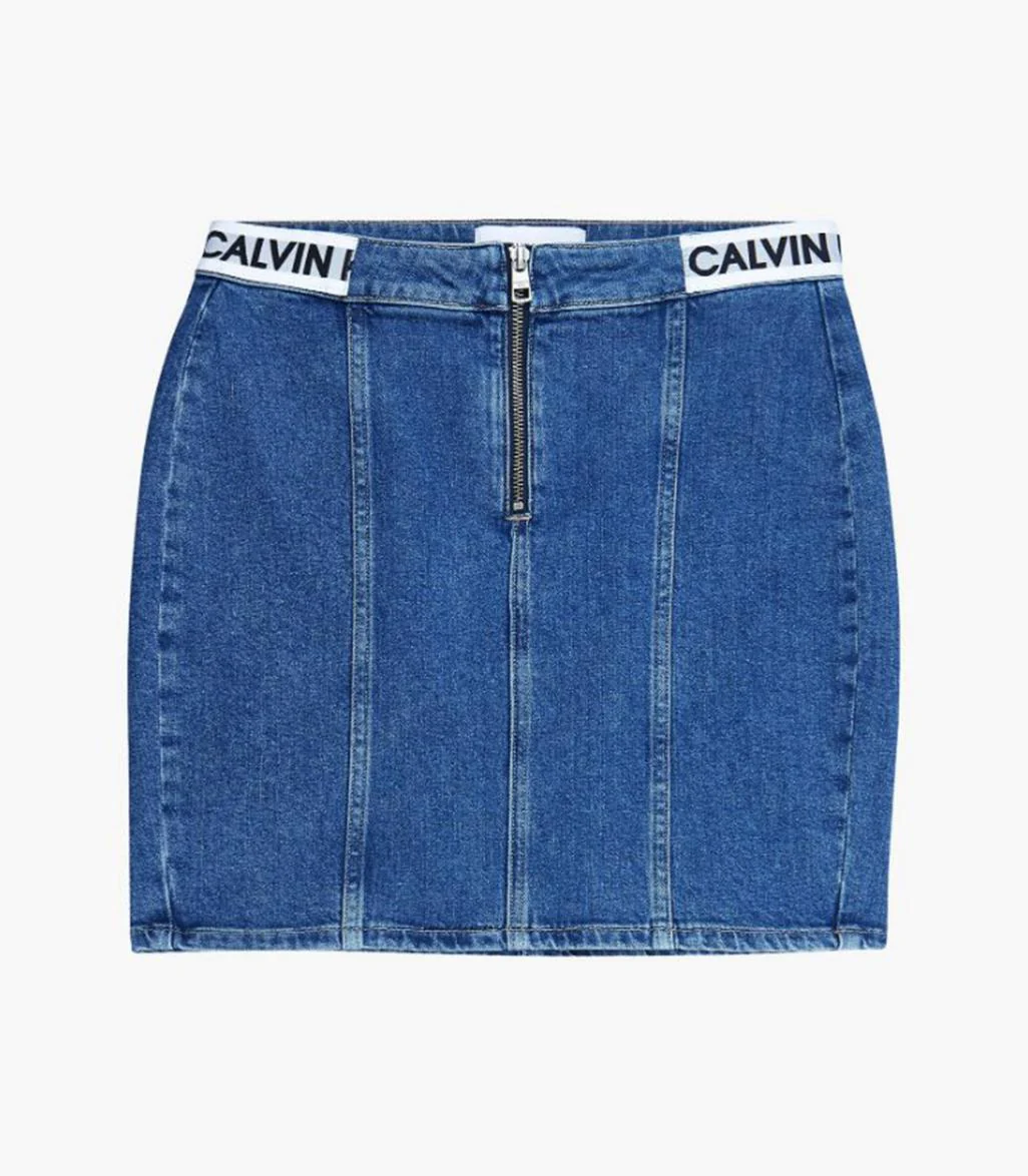 Calvin Klein Jeans - Denim Mini Skirt - Image 3