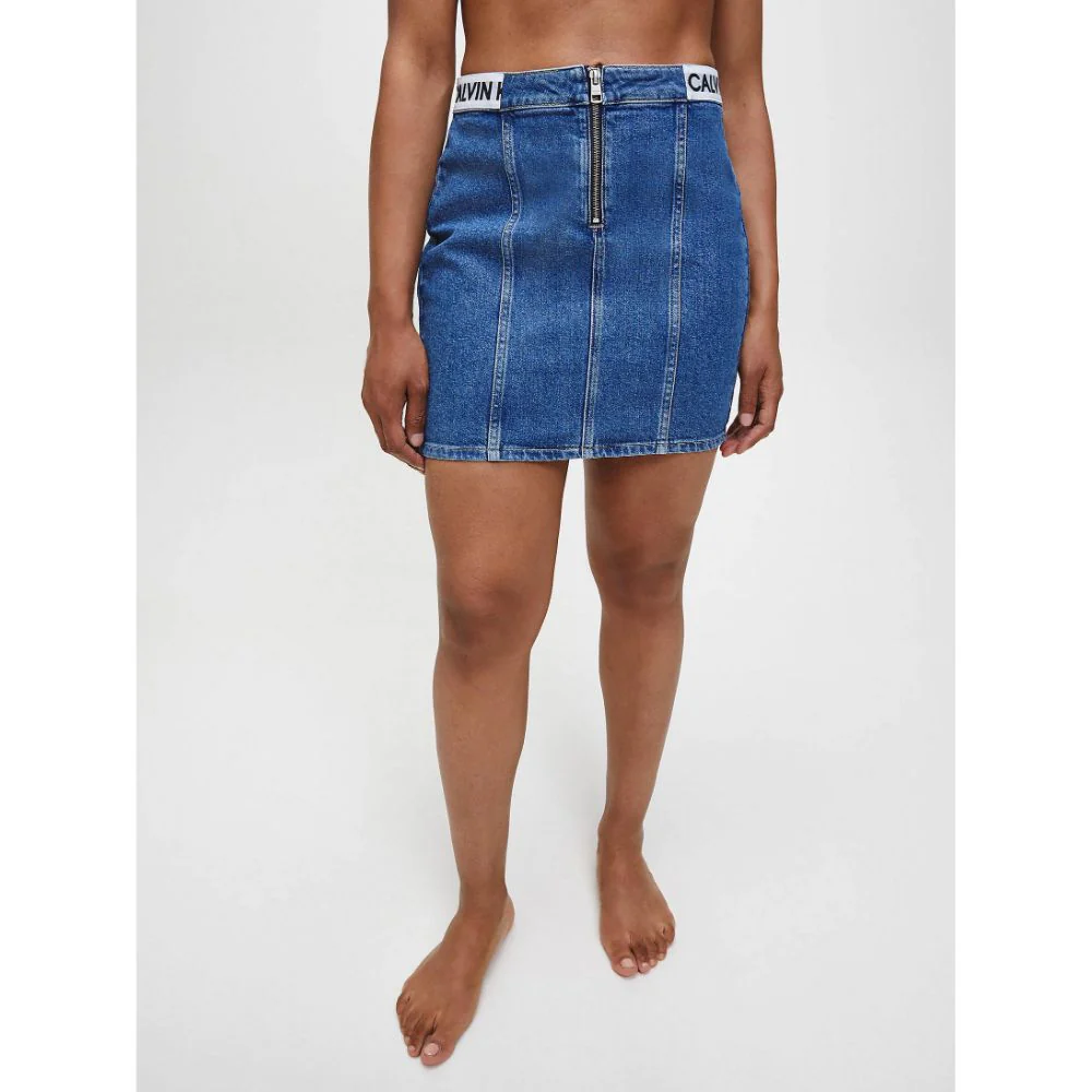 Calvin Klein Jeans - Denim Mini Skirt - Image 4