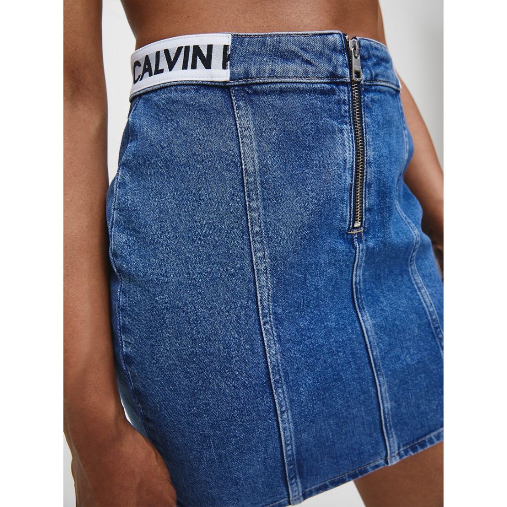 Calvin Klein Jeans - Denim Mini Skirt - Image 5