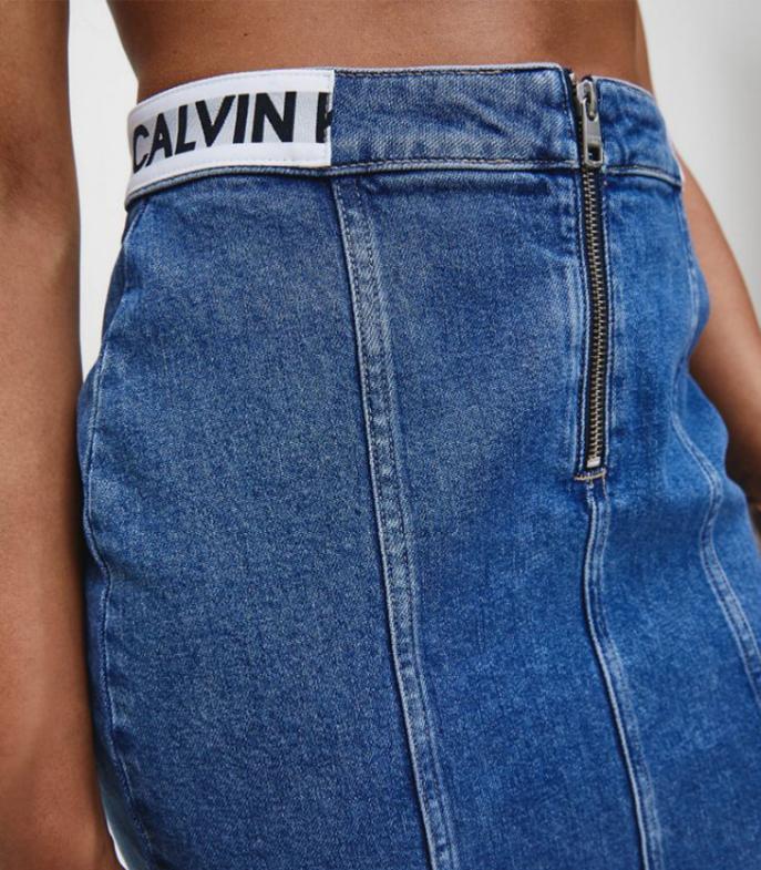Calvin Klein Jeans - Denim Mini Skirt - Image 8