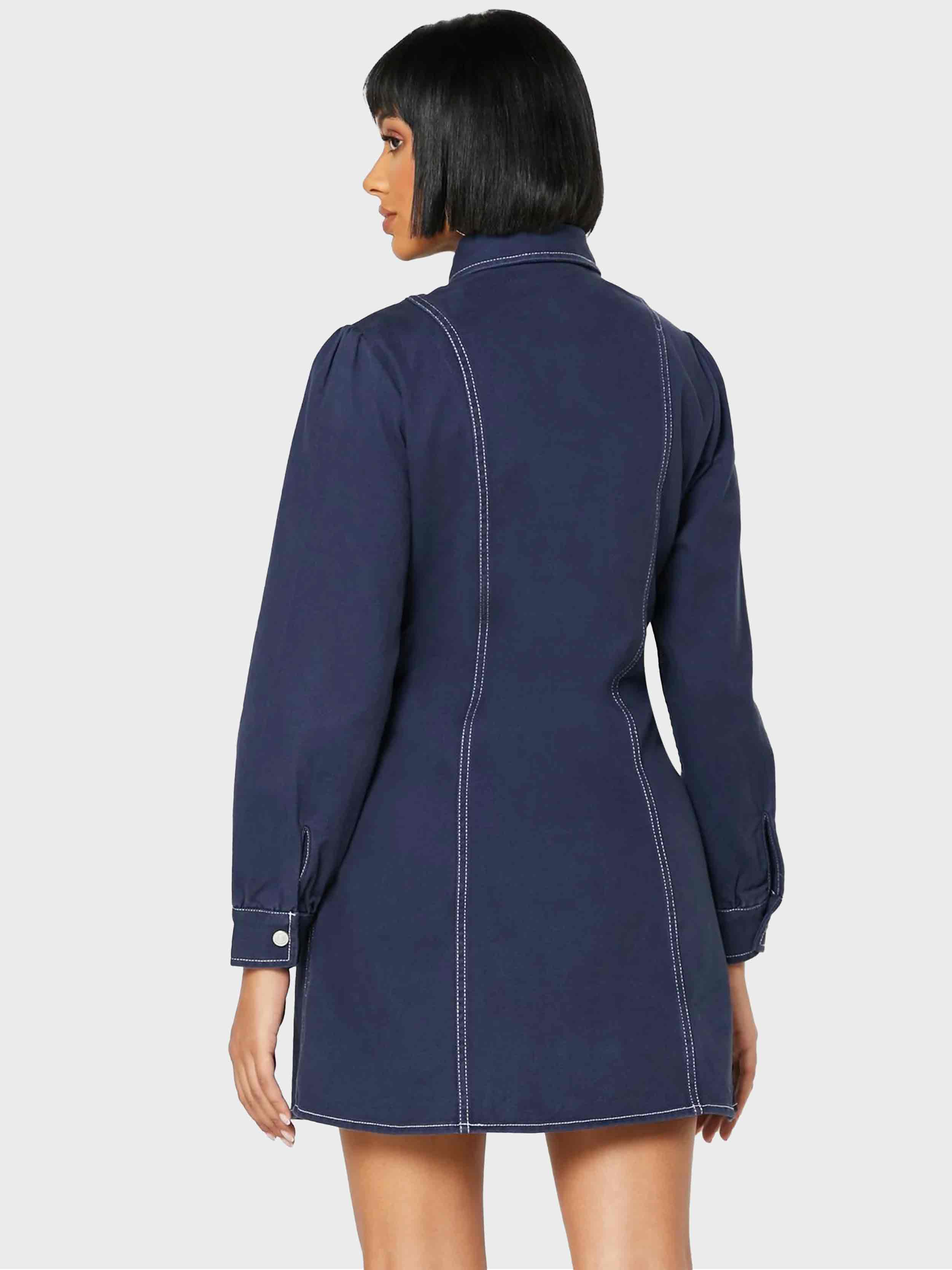 Tommy Hilfiger Jeans - Women's Structured Shirt Dress - Image 3