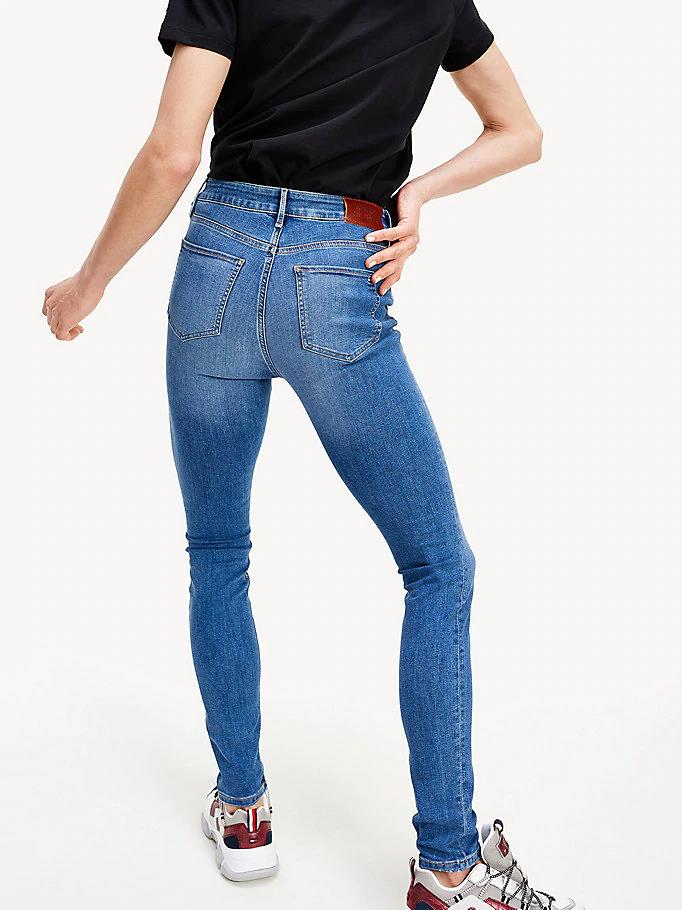 Tommy Hilfiger - Women's Harlem High Rise Skinny Th Flex Jeans - Image 3