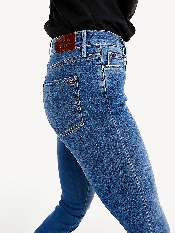 Tommy Hilfiger - Women's Harlem High Rise Skinny Th Flex Jeans - Image 4