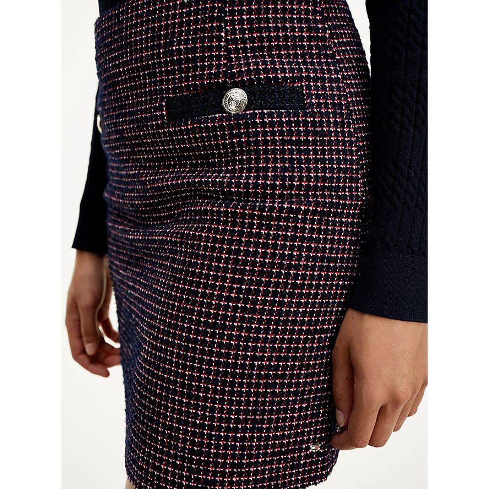 Tommy Hilfiger - Sparkle Knit Tweed Mini Skirt - Image 4