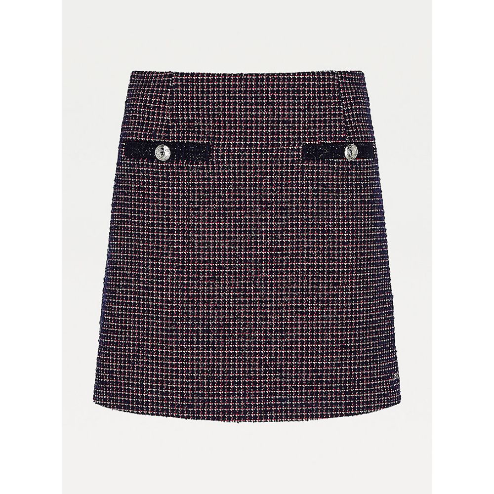 Tommy Hilfiger - Sparkle Knit Tweed Mini Skirt - Image 6