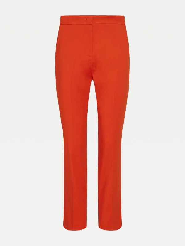 Tommy hilfiger - slub cotton slim pant - women - Image 9