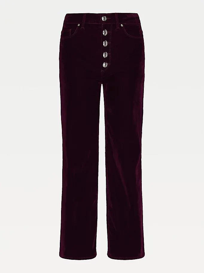 Tommy hilfiger - icon bootcut velvet jeans
 - women - Image 4