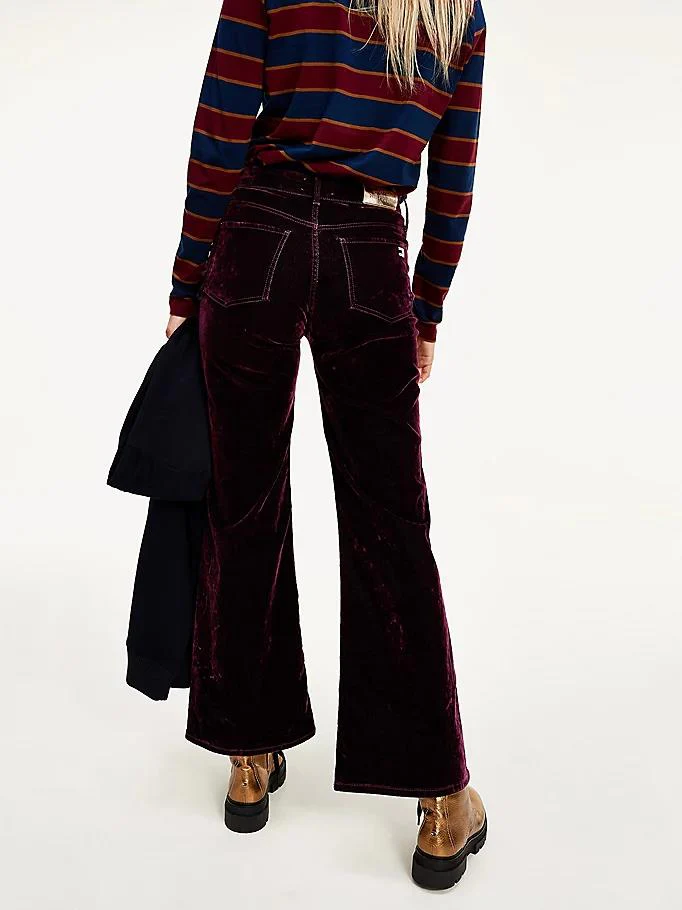 Tommy hilfiger - icon bootcut velvet jeans
 - women - Image 5