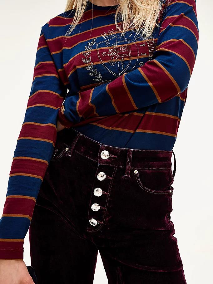 Tommy hilfiger - icon bootcut velvet jeans
 - women - Image 6