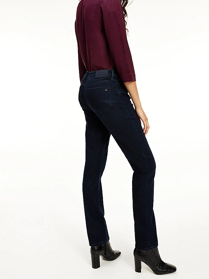 Tommy Hilfiger - Women's Rome Mid Rise Straight Th Soft Jeans - Image 3
